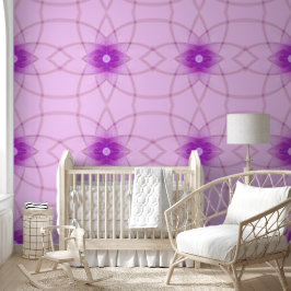 Crystal Bloom – Mikroskopische Fraktal-Kunst Tapete