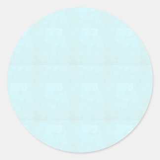 CRYSTAL BLUE Classic Round Aufkleber