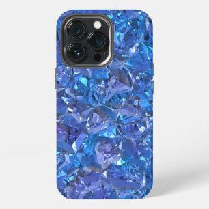 Crystal Blue und Lila iPhone 13 Pro Hülle