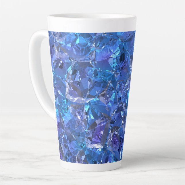 Crystal Blue und Lila Milchtasse (Linke Ecke)