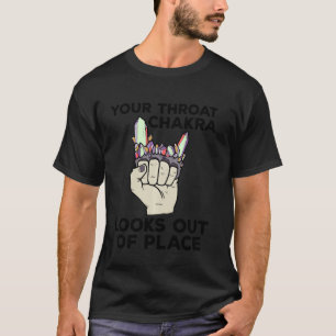 Crystal Brass Knuckles Chakra Healer Kristallspeic T-Shirt