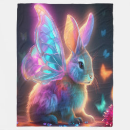 Crystal Bunny Fleecedecke