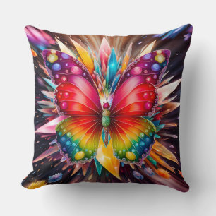 Crystal Butterfly Kissen