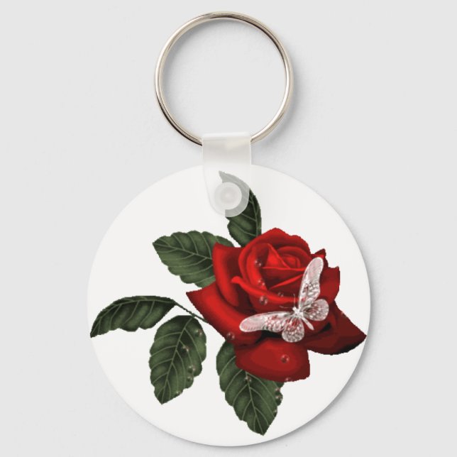 Crystal Butterfly Schlüsselanhänger (Vorderseite)