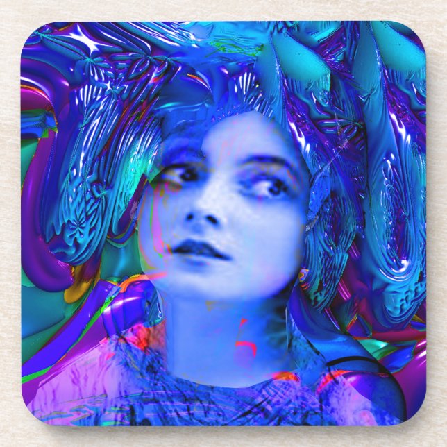 Crystal Cave Getränkeuntersetzer (Vorderseite)