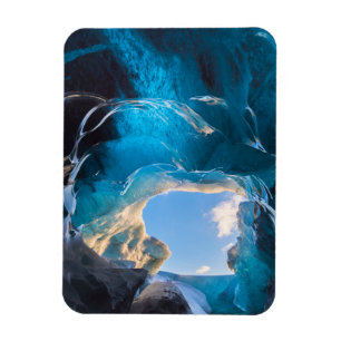 Crystal Cave, Vatnajokull Icefield, South Iceland Magnet