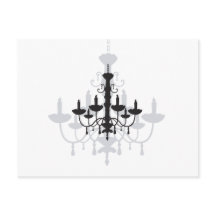 Crystal Chandelier Black Gothic und Shadow