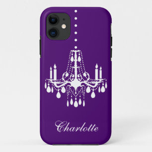 Crystal Chandelier iPhone 5 Case-Mate lila Case-Mate iPhone Hülle