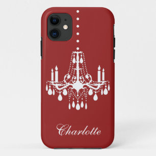 Crystal Chandelier iPhone 5 Case-Mate (rot) Hülle
