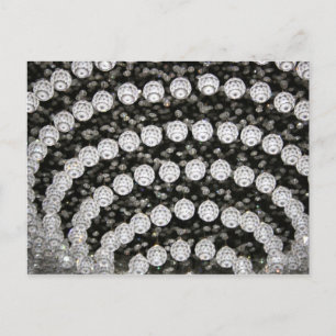 Crystal Chandelier Post Card Postkarte