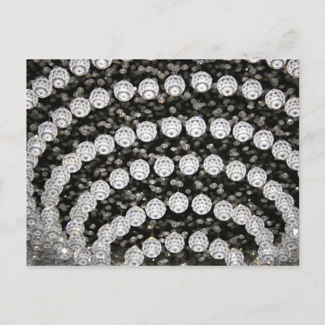 Crystal Chandelier Post Card Postkarte (Vorderseite)