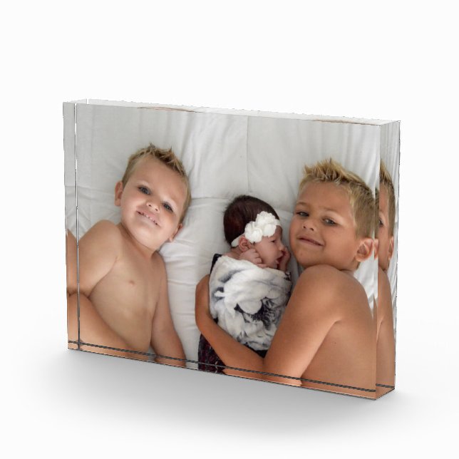 Crystal Clear-Foto-Block Fotoblock (Rechts)