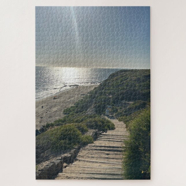 Crystal Cove, California Path to Beach Puzzle (Vertikal)