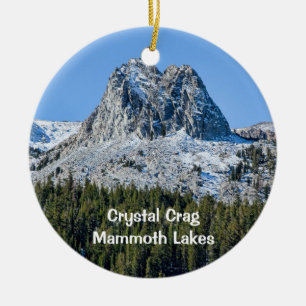 Crystal Crag, Mammoth Lakes, CA, Keramikornament