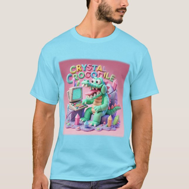 CRYSTAL CROCODILE SHIRT!! T-Shirt (Vorderseite)
