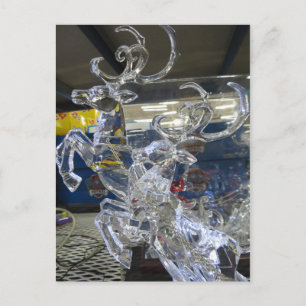 Crystal Deer Postkarte