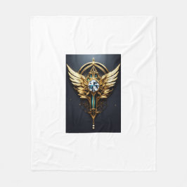 Crystal Diamond Eagle Fleecedecke