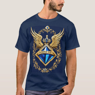 Crystal Diamond Faith T - Shirt - Funkelende Gesta