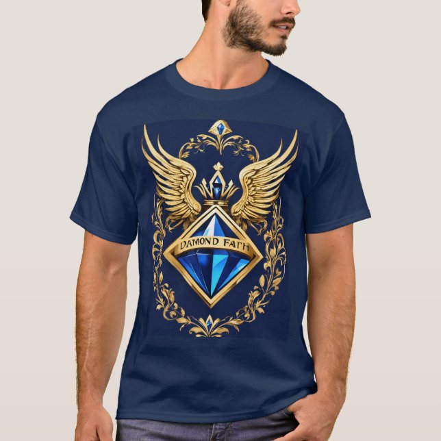 Crystal Diamond Faith T - Shirt - Funkelende Gesta (Vorderseite)