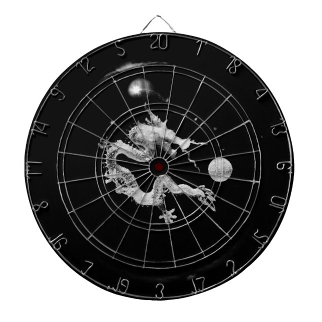 Crystal Dragon Lore & Birth of Dragon /Dartboard Dartscheibe (vorne)