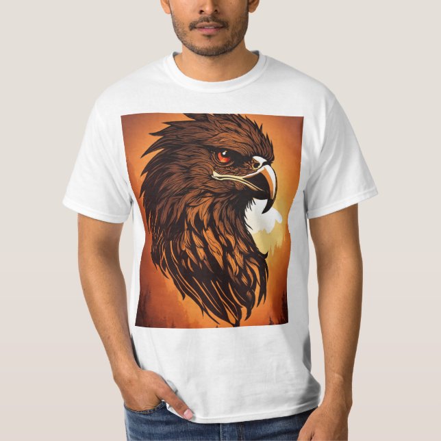 Crystal Eagle: Geist der ungezähmten Wilden Entlee T-Shirt (Vorderseite)