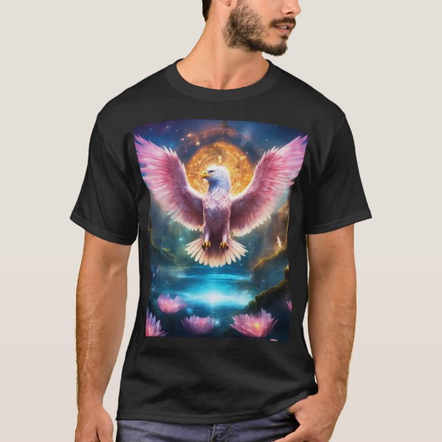 Crystal Eagle Icon - Freedom & Ambition T - Shirt  (Vorderseite)