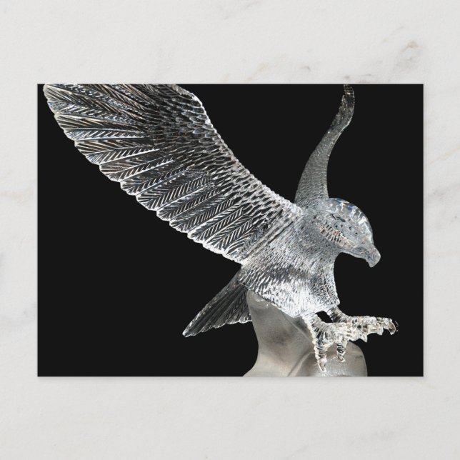 Crystal Eagle Postkarte (Vorderseite)