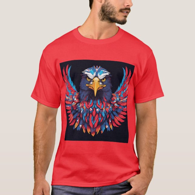 "Crystal Eagle Triumph T-Shirt" T-Shirt (Vorderseite)