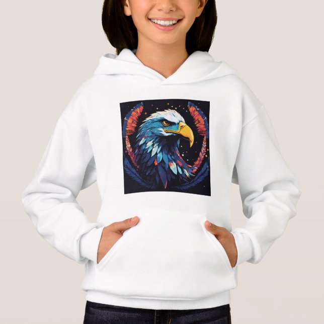 Crystal Eagle Wilderness T-Shirt Collection Hoodie (Vorderseite)