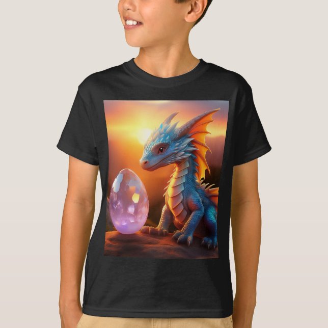 Crystal Egg Dragon T-Shirt (Vorderseite)