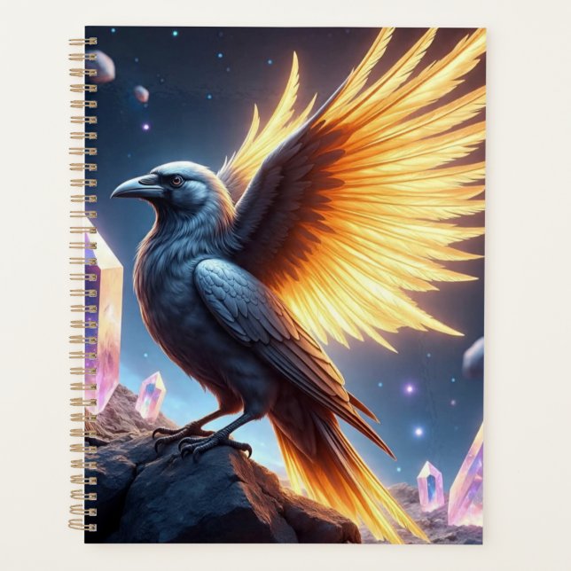 Crystal Fire Raven Planer (Vorderseite)