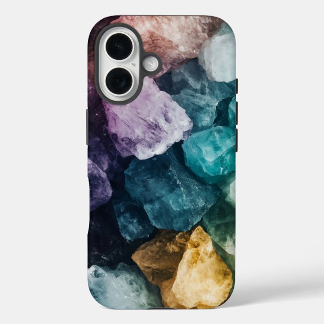 Crystal Gemstone Phone Case (Rückseite)