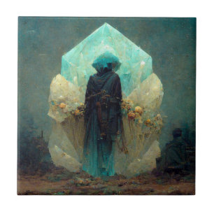 Crystal Guardian Alien SciFi Fantasy Fliese