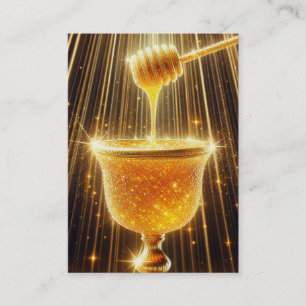 Crystal Honey   Psalm 19:9–11 KJV Schachtel Visitenkarte
