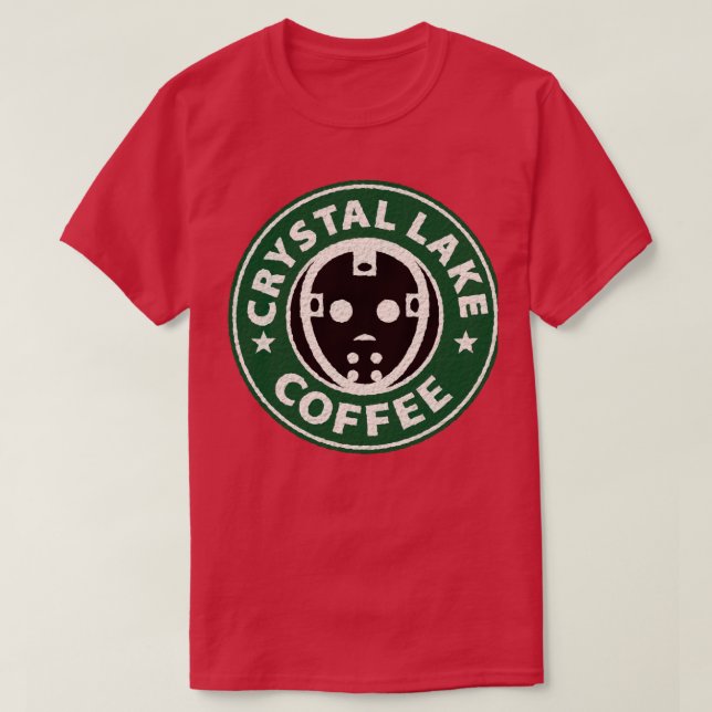 Crystal Lake Coffee T-Shirt (Design vorne)