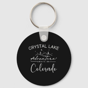 Crystal Lake Colorado Bergabenteuer Camping V Schlüsselanhänger