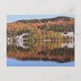 Crystal Lake Reflections, Vermont Postkarte