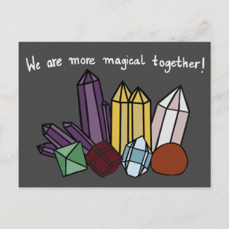 Crystal Magick Postkarte
