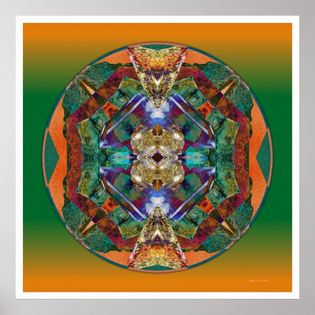 Crystal Mandala 5 Poster (Vorne)