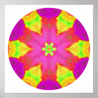 Crystal Mandala "Children's Hour" Poster