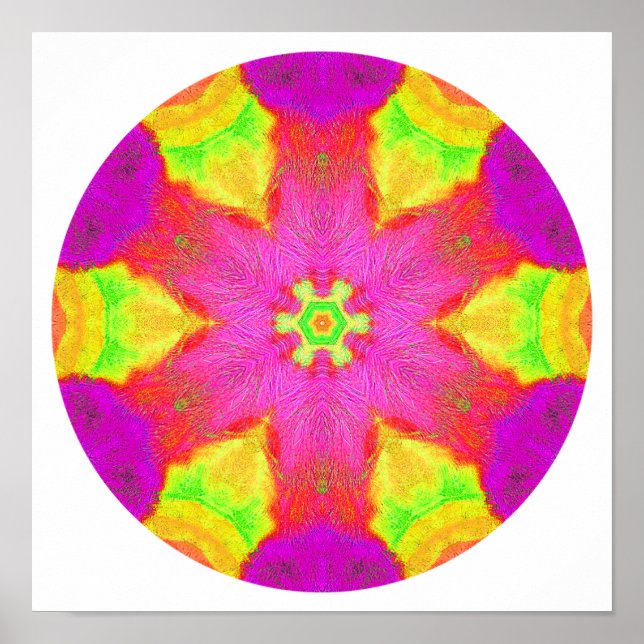 Crystal Mandala "Children's Hour" Poster (Vorne)