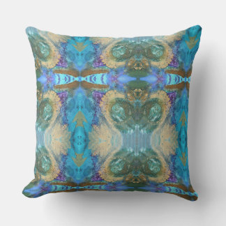 Crystal Matrix Art Throw Kissen