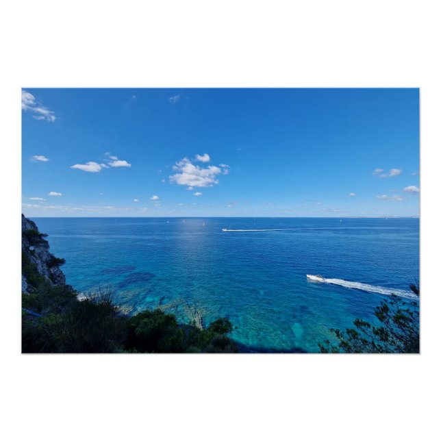 Crystal Mediterranean sea Poster (Vorderseite)