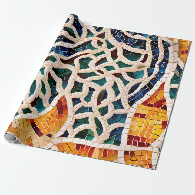 Crystal Mosaic Grandeur Geschenkpapier (Ungerollt)