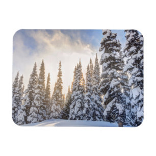 Crystal Mountain Ski Resort, in der Nähe des Mt. R Magnet