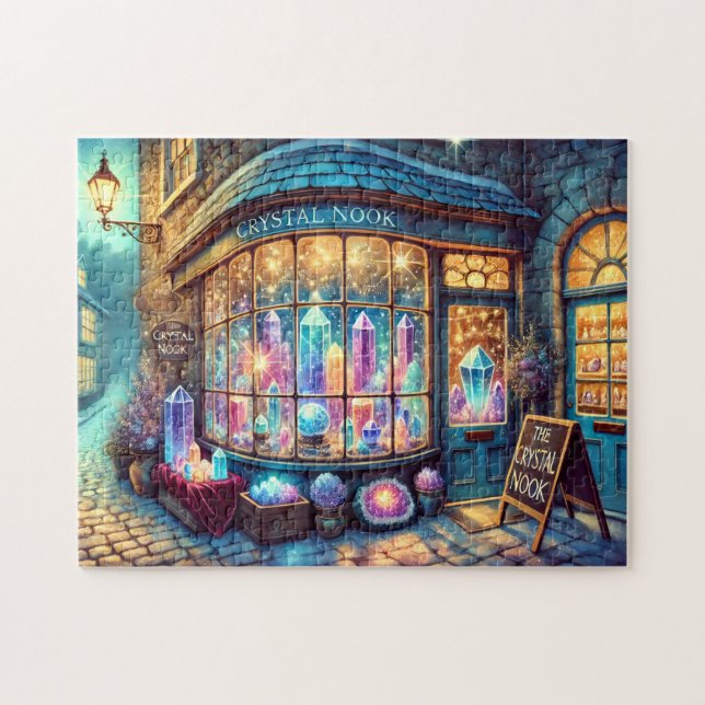 Crystal Nook Edelsteinladen-Abenteuer Puzzle (Horizontal)