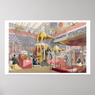 Crystal Palace, Indischer Hof, Pub von Dickinso Poster