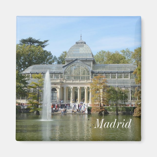 Crystal Palace, Madrid Magnet (Vorne)