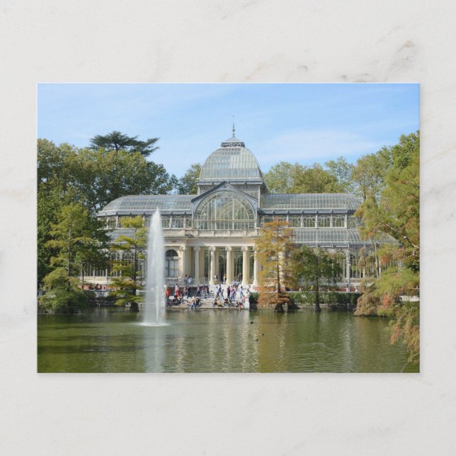 Crystal Palace, Madrid Postkarte (Vorderseite)