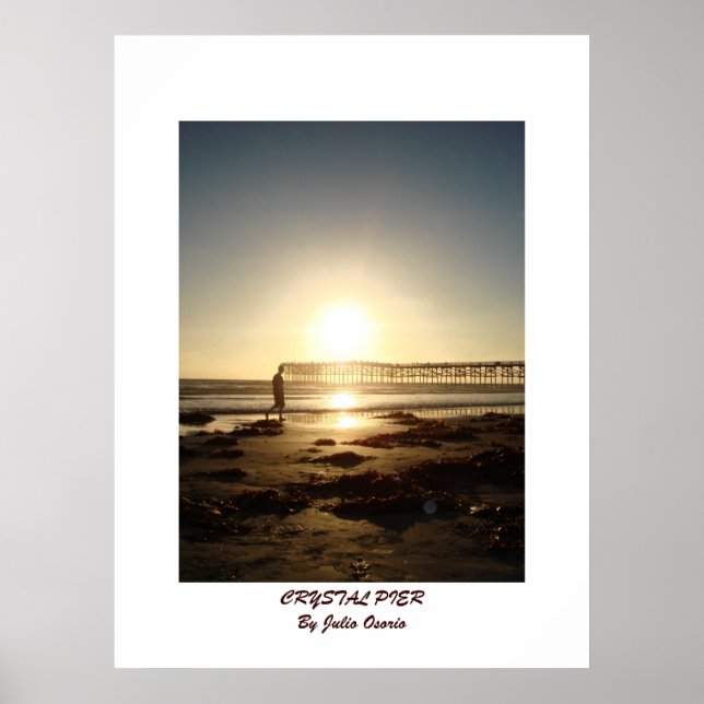 CRYSTAL PIER POSTER (Vorne)